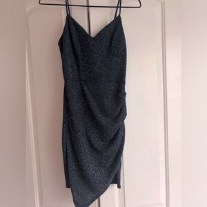 Dillard's Midnight Doll Women's Glitter Mini Dress